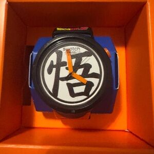 Boys Swatch dragon ball z watch